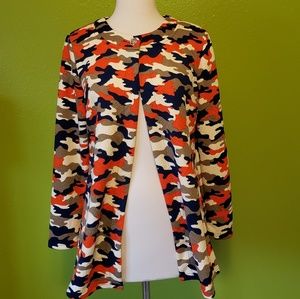 Collection London Camo Jacket, Size 8